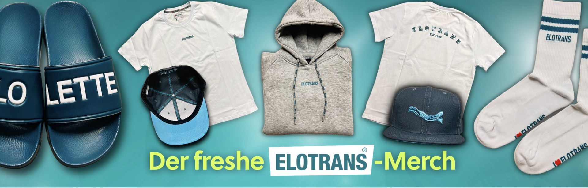 Der freshe ELOTRANS-Merch